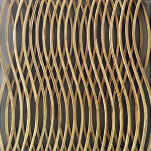 Curved Bamboo Wall Feature