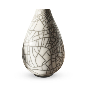 Shiny Craquele Vase